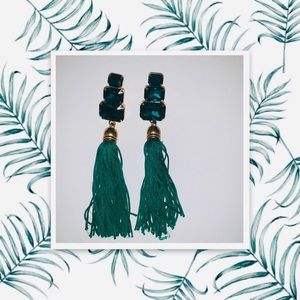 Emerald Green Earrings